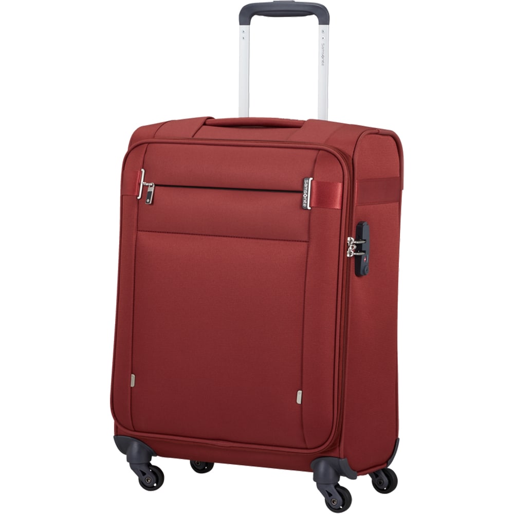 Troler SAMSONITE Citybeat, 55 cm, caramiziu