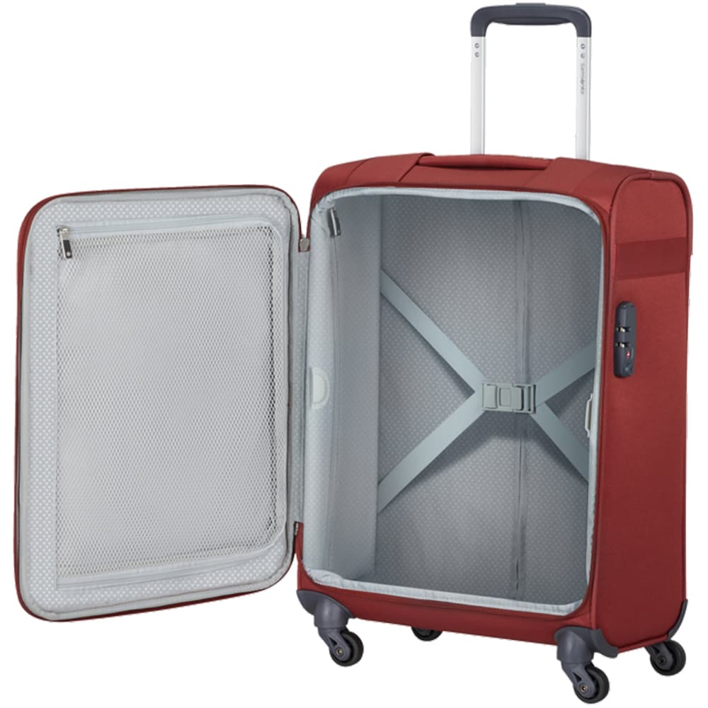 Troler SAMSONITE Citybeat, 55 cm, caramiziu