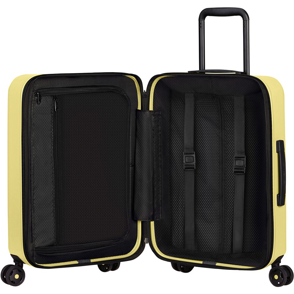 Troler SAMSONITE Stackd Exp Easy Access, 55 cm, galben