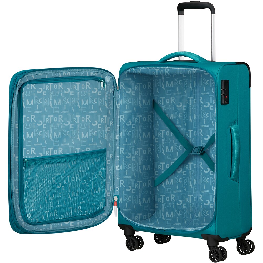 Troler AMERICAN TOURISTER Pulsonic, 68 cm, gri