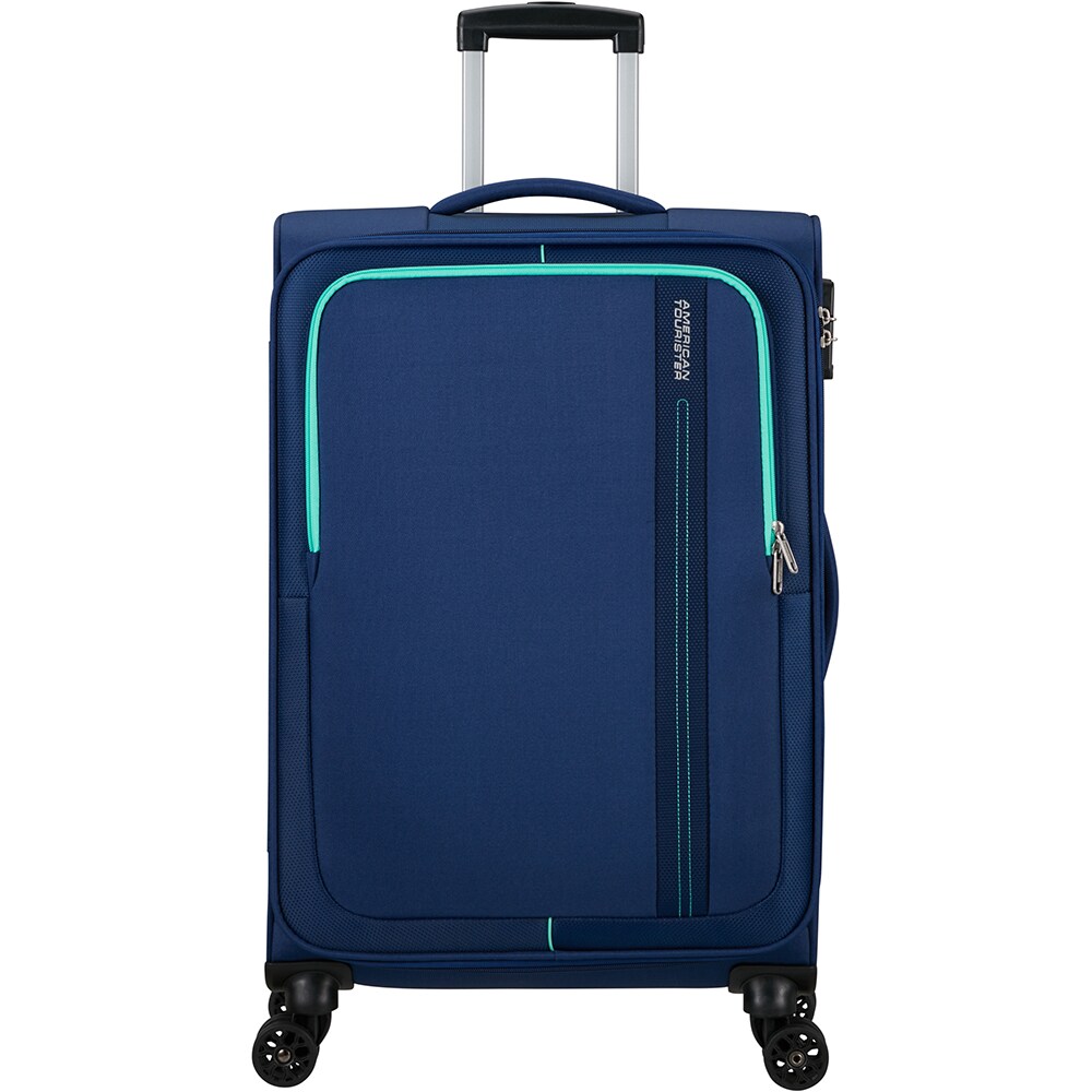 Troler AMERICAN TOURISTER Sea Seeker, 68 cm, albastru