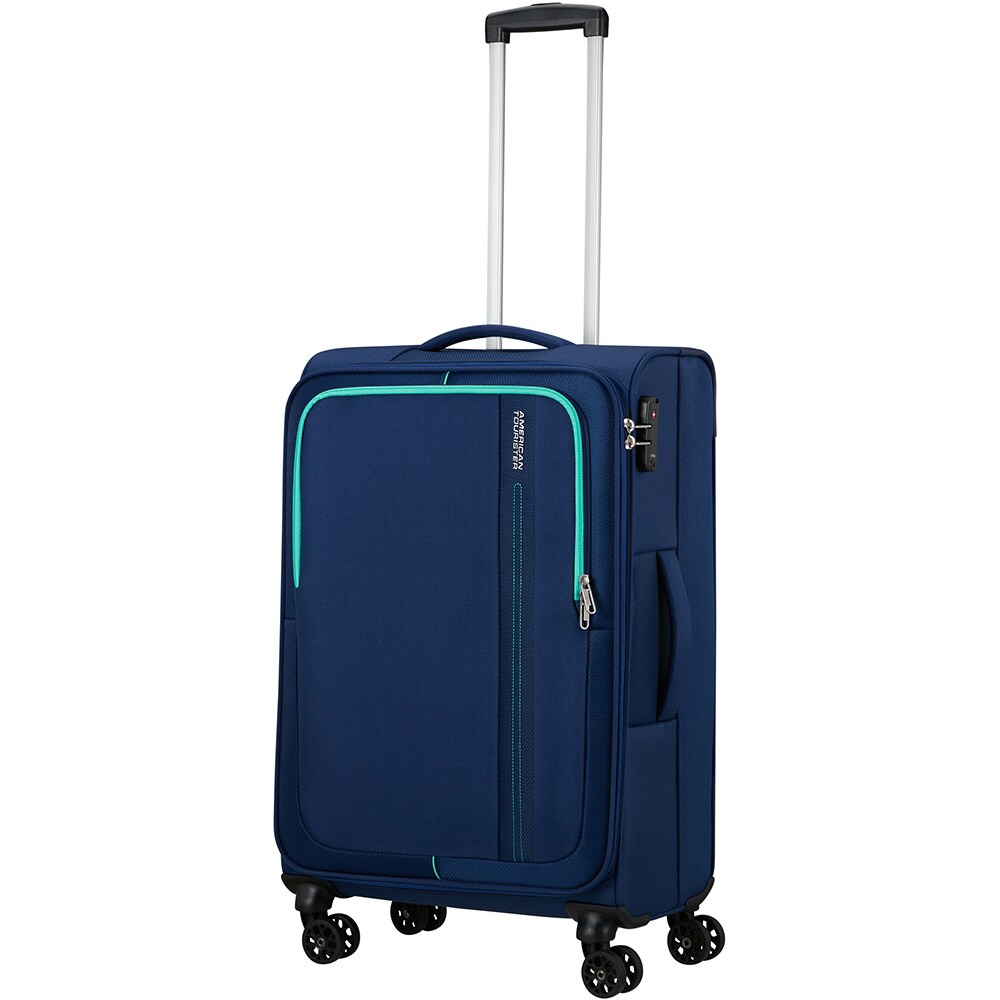 Troler AMERICAN TOURISTER Sea Seeker, 68 cm, albastru