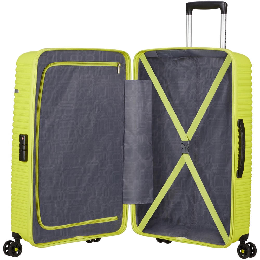 Troler AMERICAN TOURISTER Liftoff-903, 79 cm, verde deschis