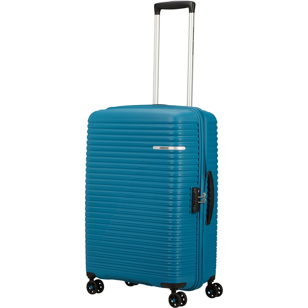 Troler AMERICAN TOURISTER LiftOff 902, 67 cm, turcoaz