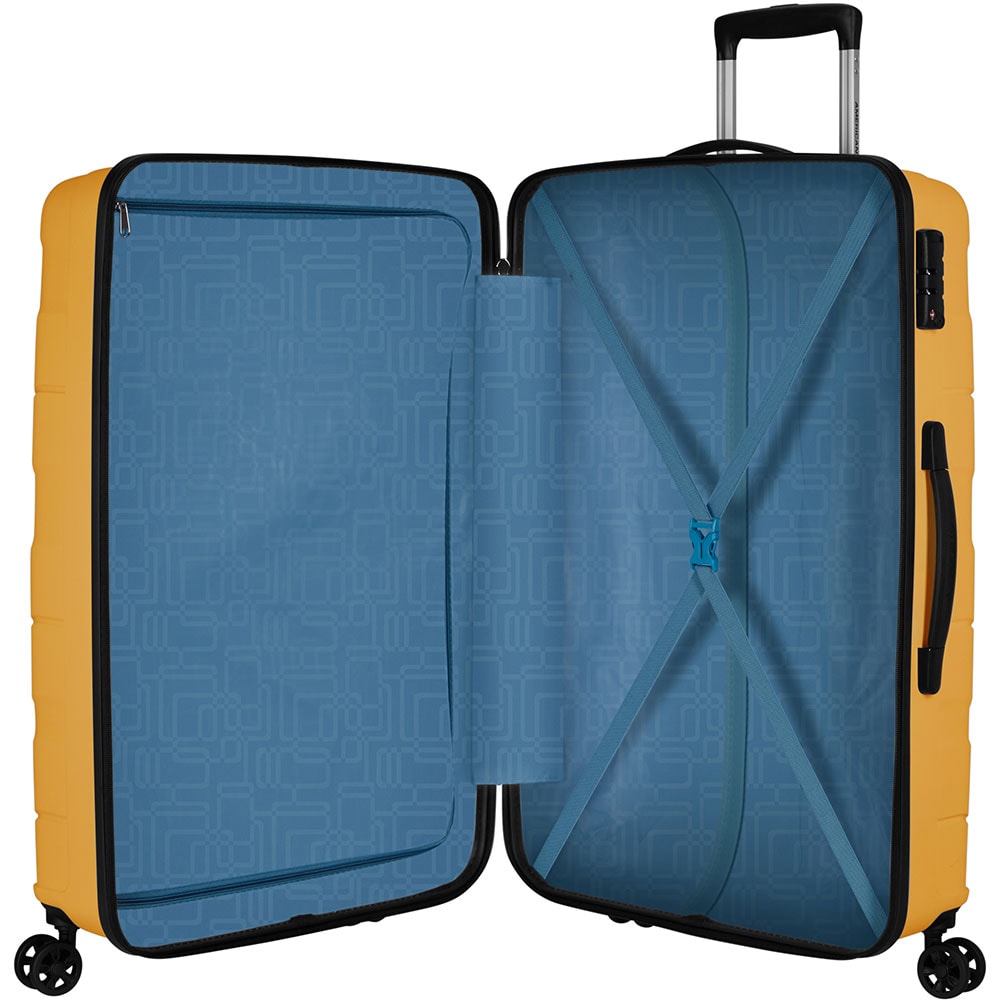 Troler AMERICAN TOURISTER Jet Driver 3.0, 67 cm, galben