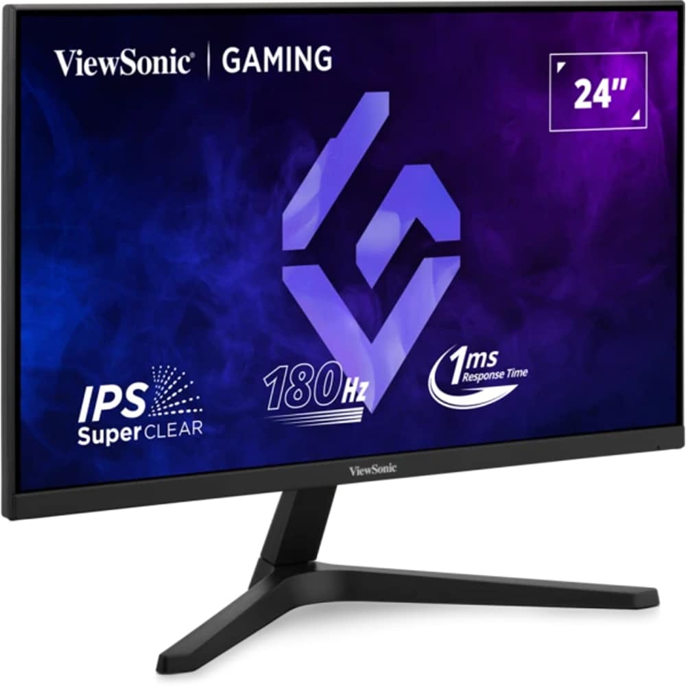Monitor Gaming LED IPS ViewSonic VX24G1-HD, 23.8", Full HD, 180Hz, G-SYNC Compatible, HDR10, negru