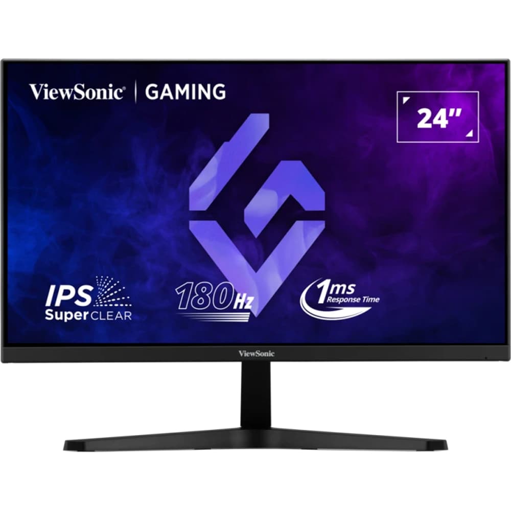 Monitor Gaming LED IPS ViewSonic VX24G1-HD, 23.8", Full HD, 180Hz, G-SYNC Compatible, HDR10, negru