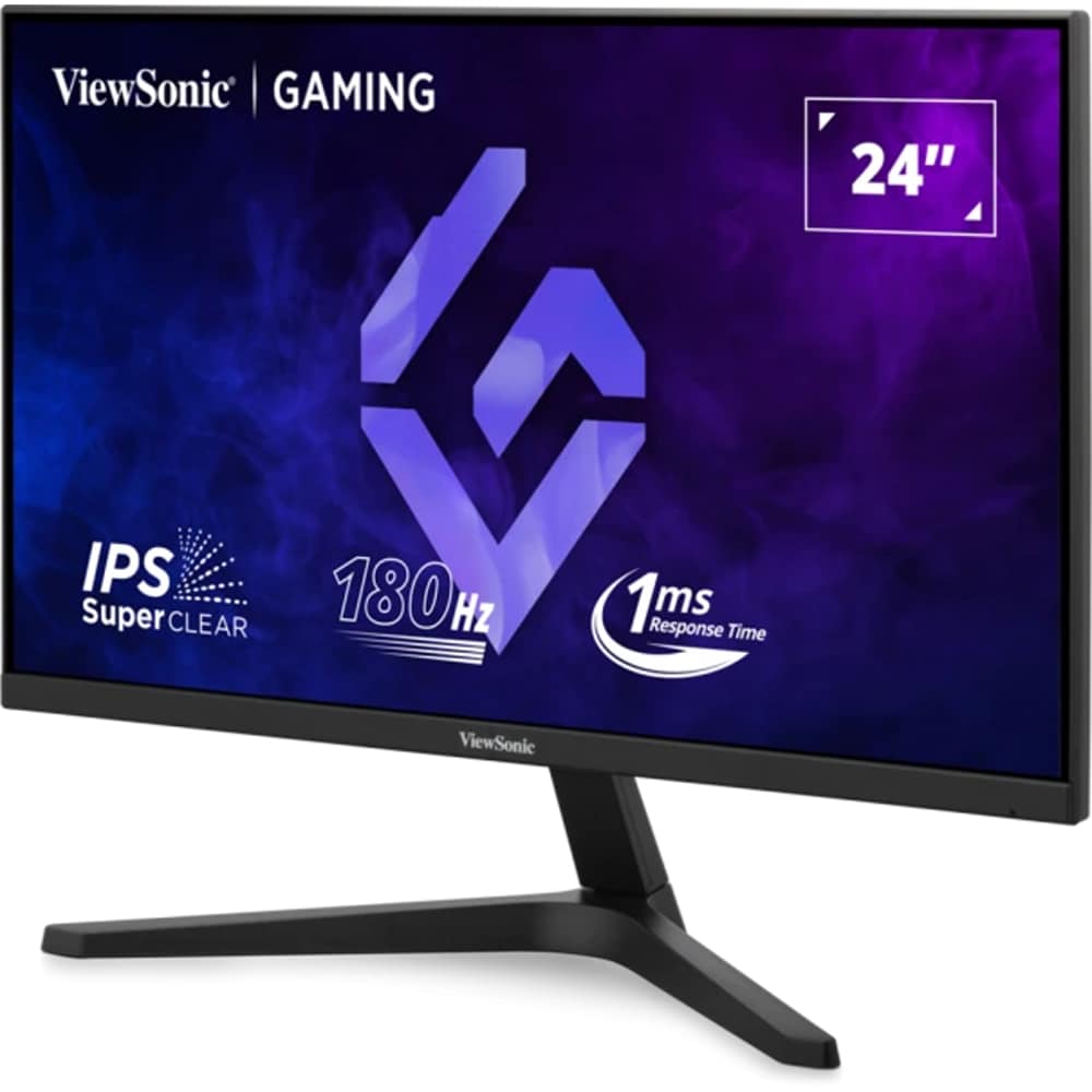 Monitor Gaming LED IPS ViewSonic VX24G1-HD, 23.8", Full HD, 180Hz, G-SYNC Compatible, HDR10, negru