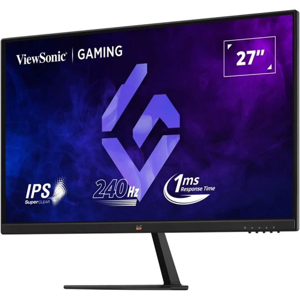 Monitor Gaming LED IPS ViewSonic VX2779A-HD-PRO, 27", Full HD, 240Hz, FreeSync, G-SYNC Compatible, HDR10, negru
