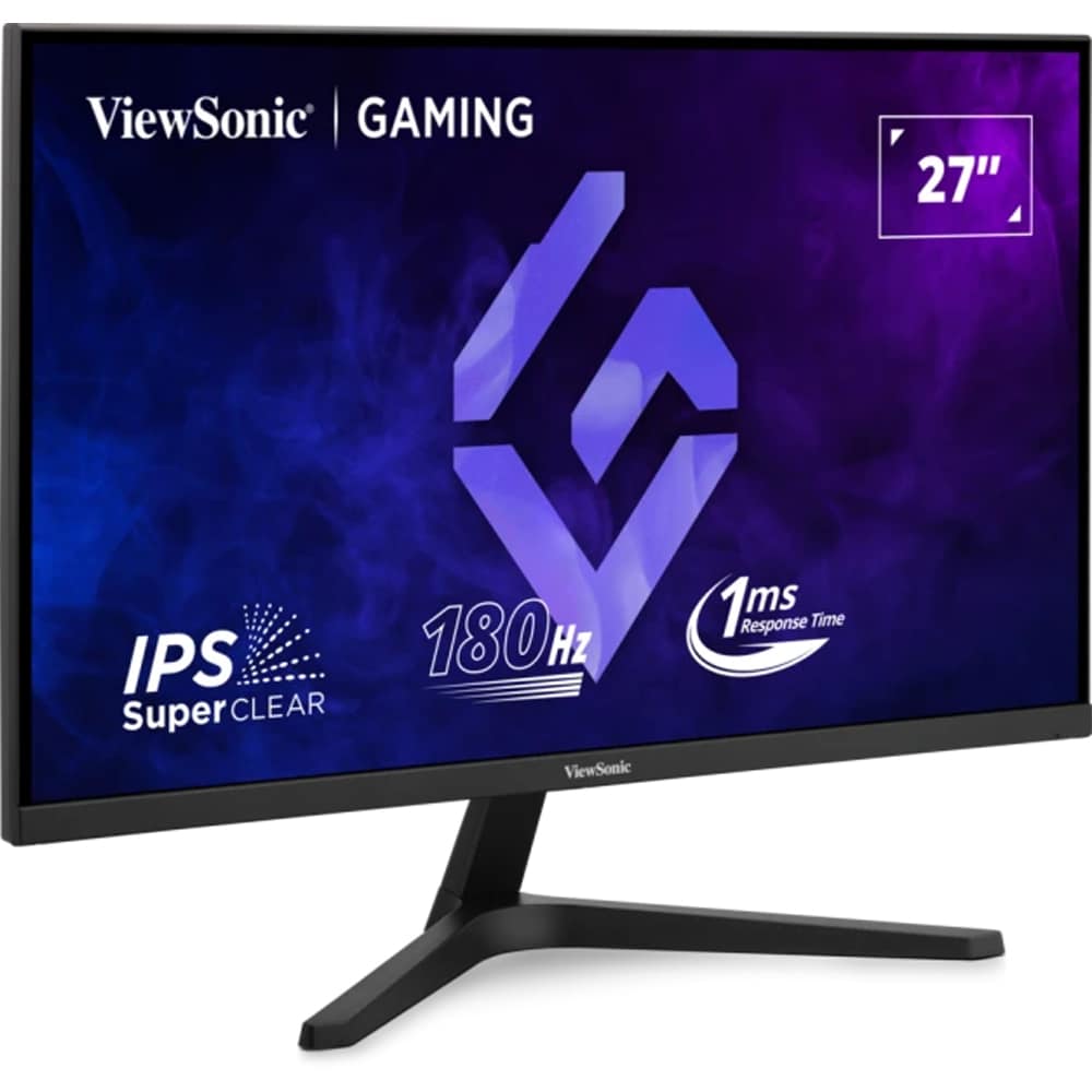 Monitor Gaming LED IPS ViewSonic VX27G1-HD, 27", Full HD, 180Hz, G-SYNC Compatible, HDR10, negru
