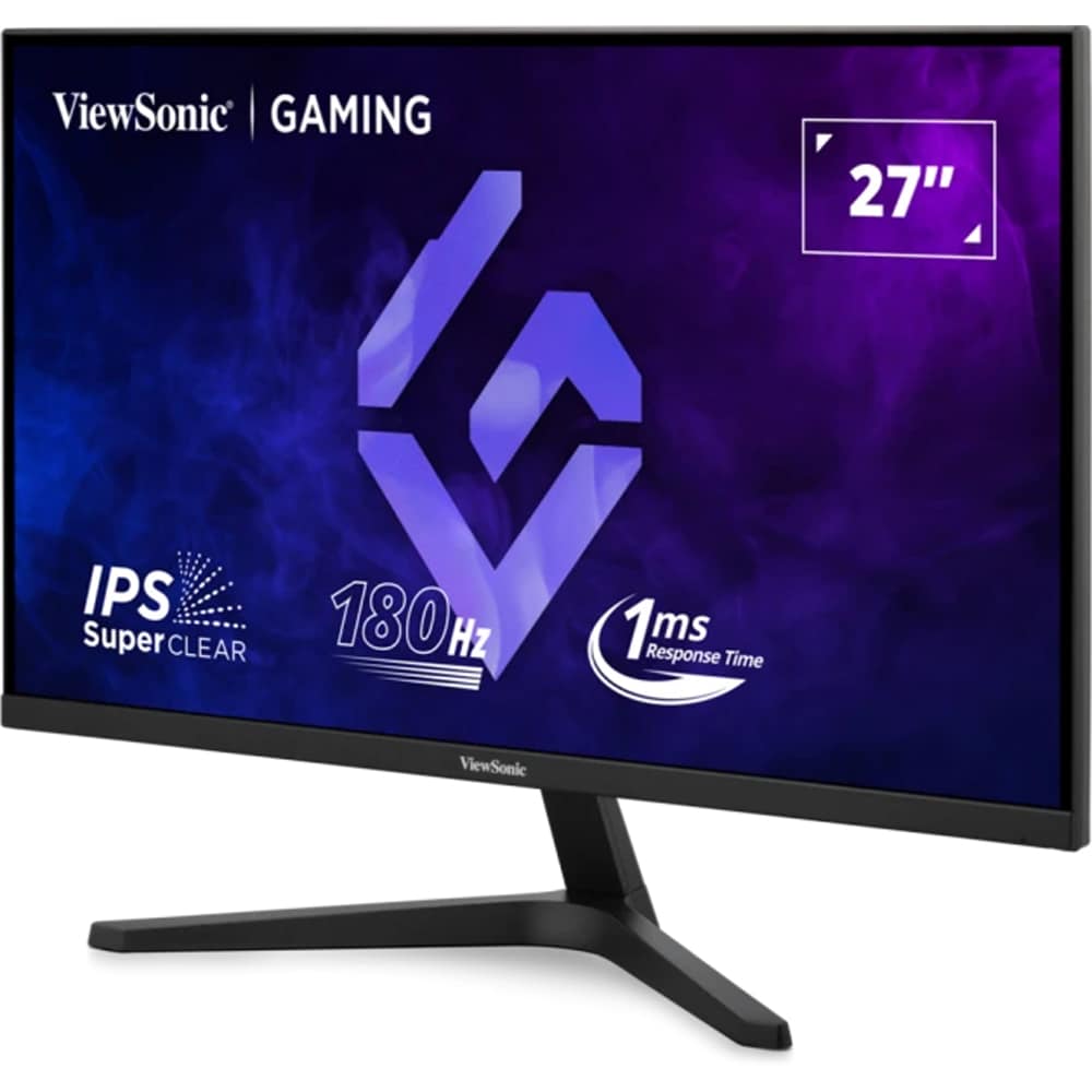 Monitor Gaming LED IPS ViewSonic VX27G1-HD, 27", Full HD, 180Hz, G-SYNC Compatible, HDR10, negru