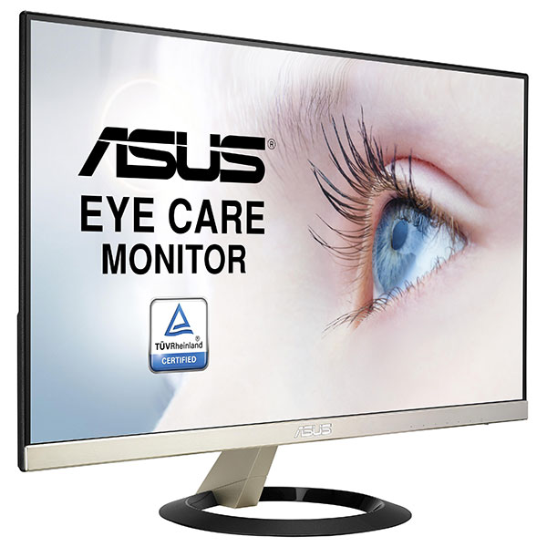 Monitor LED IPS ASUS VZ249Q, 23.8", Full HD, 60Hz, Flicker free, Icicle Gold-Black