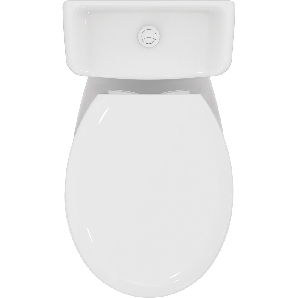 Set vas WC IDEAL STANDARD Alpha W010701, ceramica, evacuare orizontala, rezervor 3/6l, capac SoftClose, alb