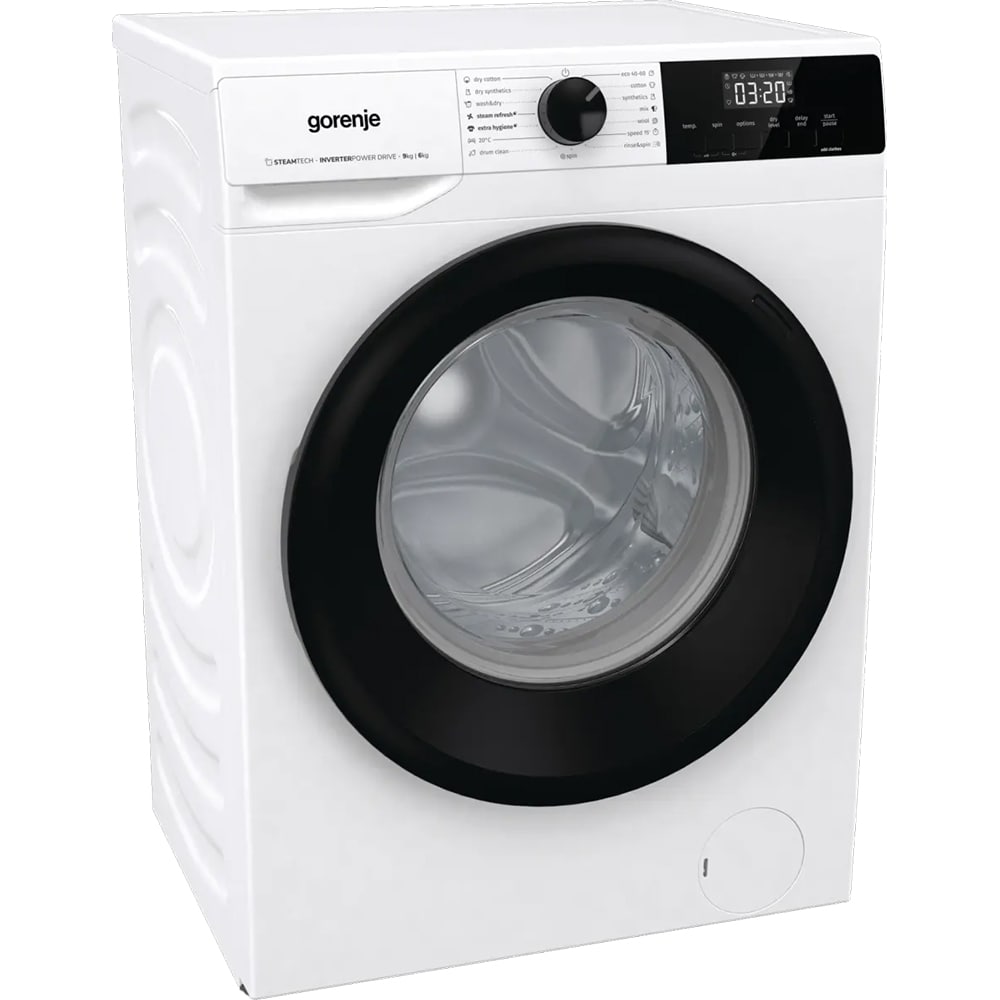 Masina de spalat rufe frontala cu uscator GORENJE W1D2A964ADS, SteamTech, 9/6 kg, 1400rpm, Clasa A/D, alb