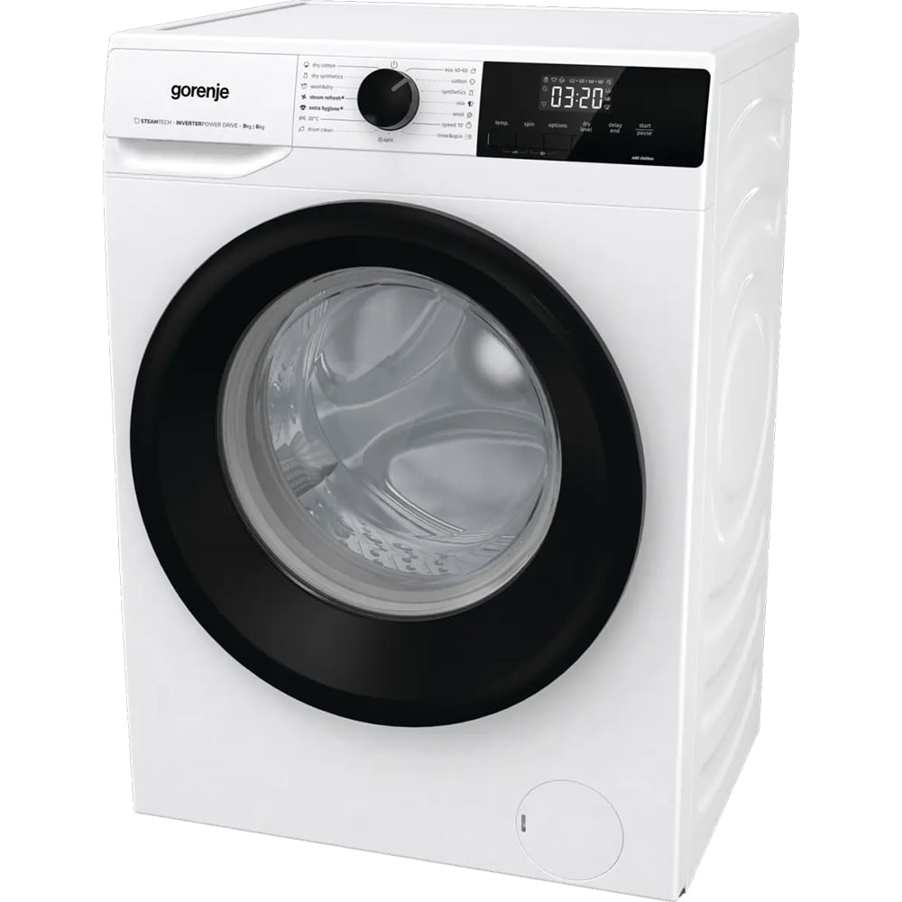Masina de spalat rufe frontala cu uscator GORENJE W1D2A964ADS, SteamTech, 9/6 kg, 1400rpm, Clasa A/D, alb