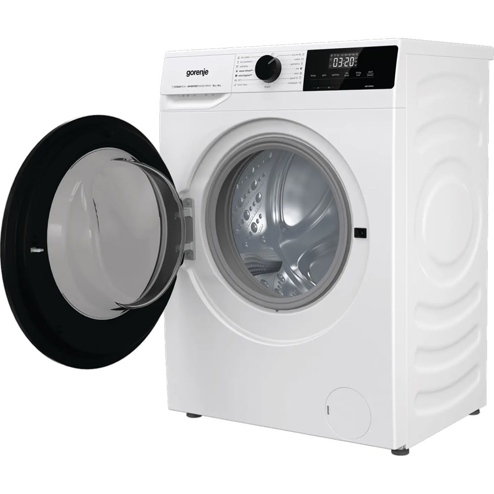 Masina de spalat rufe frontala cu uscator GORENJE W1D2A964ADS, SteamTech, 9/6 kg, 1400rpm, Clasa A/D, alb