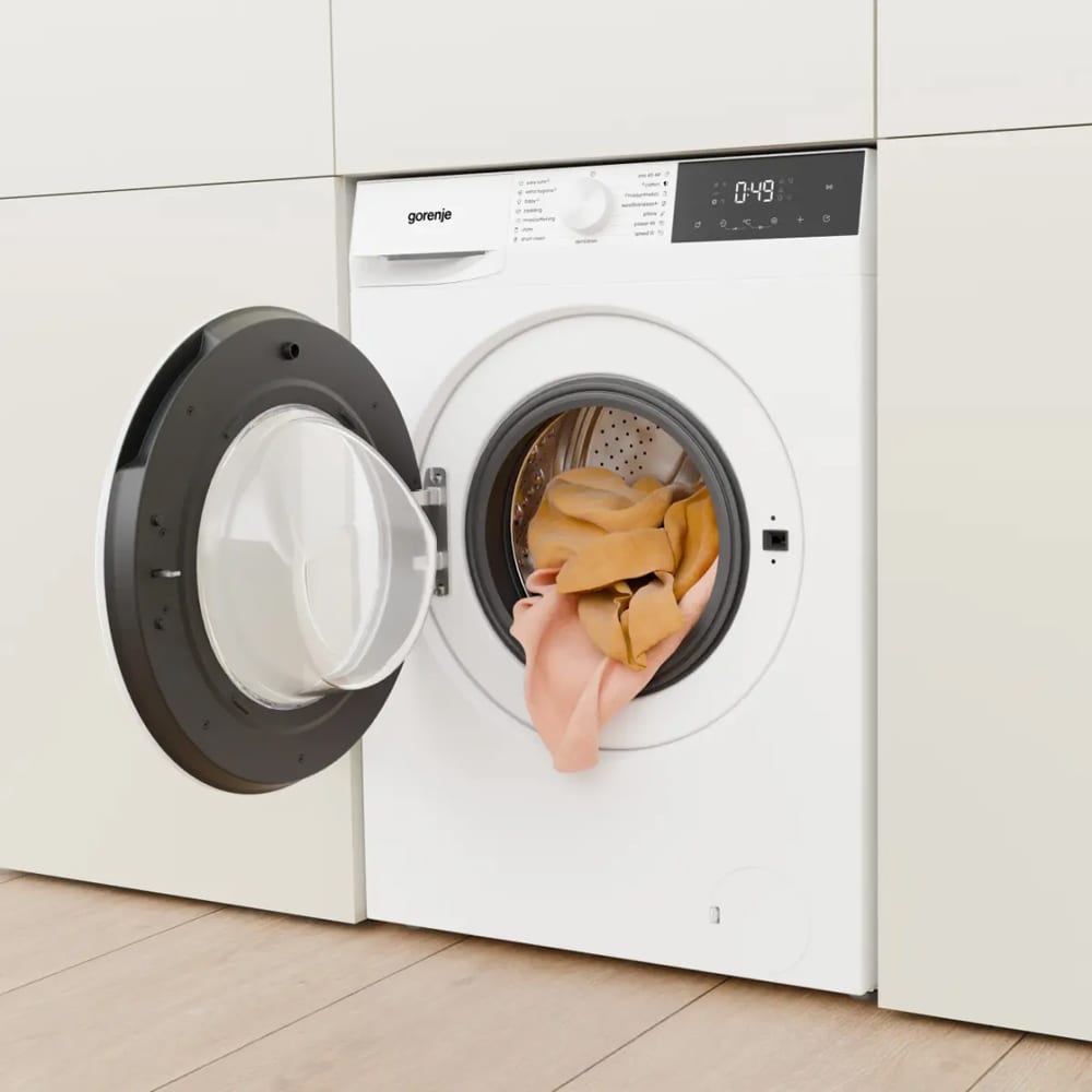 Masina de spalat rufe frontala GORENJE W1G2P84A32, SteamTech, 8 kg, 1400rpm, Clasa A, alb