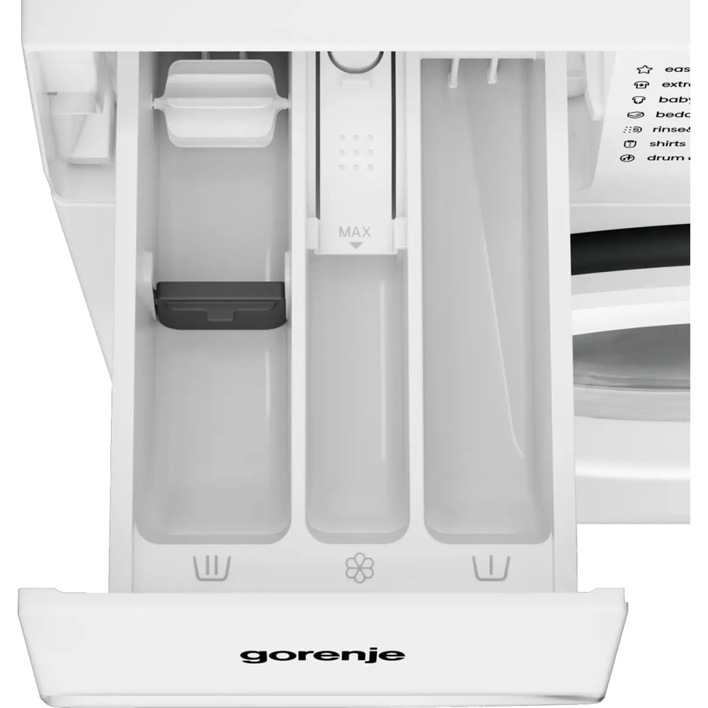 Masina de spalat rufe frontala GORENJE W1G2P84A32, SteamTech, 8 kg, 1400rpm, Clasa A, alb