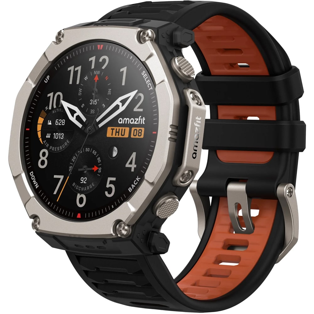 Smartwatch AMAZFIT T-Rex Ultra 2, Android/iOS, negru