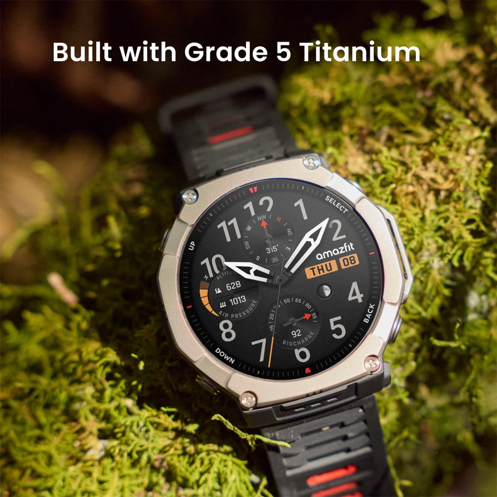 Smartwatch AMAZFIT T-Rex Ultra 2, Android/iOS, negru
