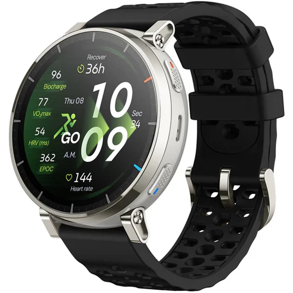 Smartwatch AMAZFIT Active 3 Premium, Android/iOS, negru