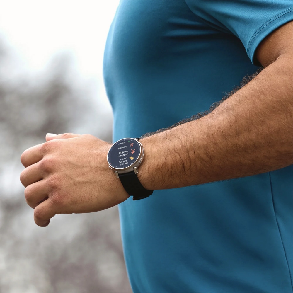 Smartwatch AMAZFIT Active 3 Premium, Android/iOS, negru