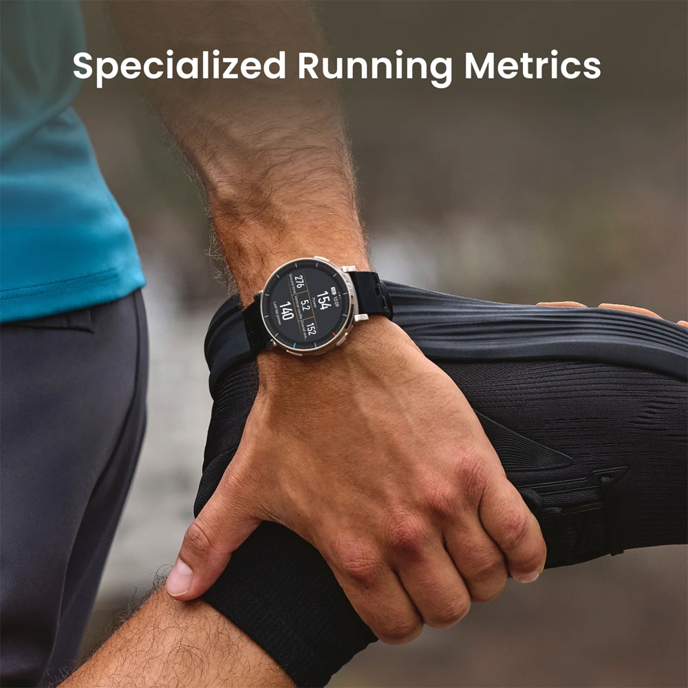 Smartwatch AMAZFIT Active 3 Premium, Android/iOS, negru