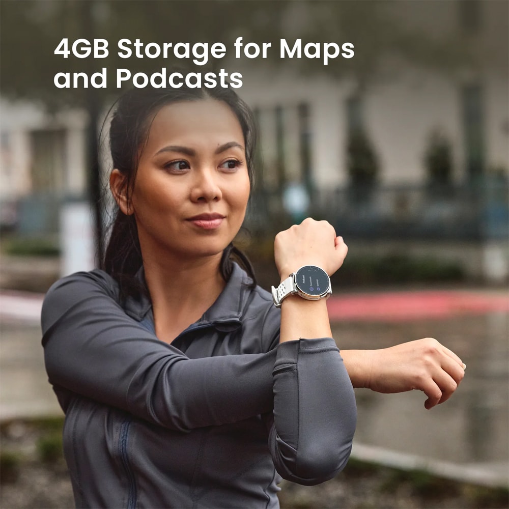 Smartwatch AMAZFIT Active 3 Premium, Android/iOS, negru