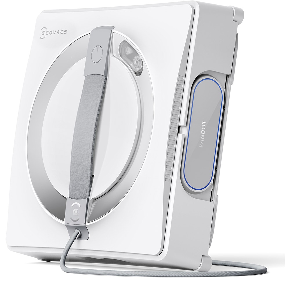 Aspirator robot geamuri ECOVACS Winbot W2 Pro Omni W2PROOMNI, alb-argintiu