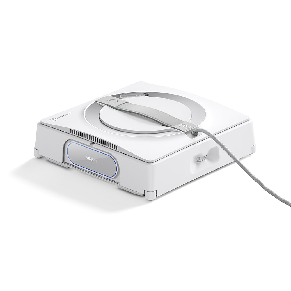 Aspirator robot geamuri ECOVACS Winbot W2 Pro Omni W2PROOMNI, alb-argintiu