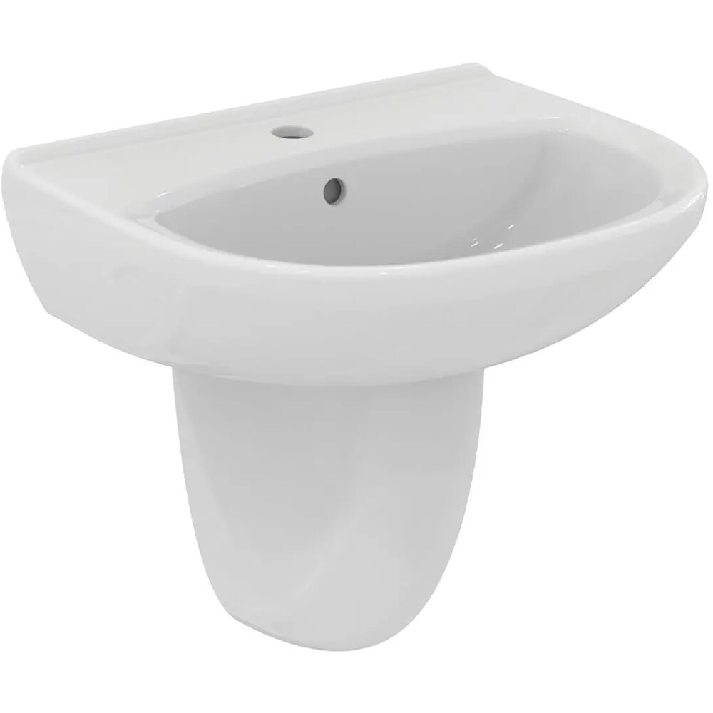 Lavoar suspendat Ideal Standard Alpha, 50x43cm, ceramica, alb