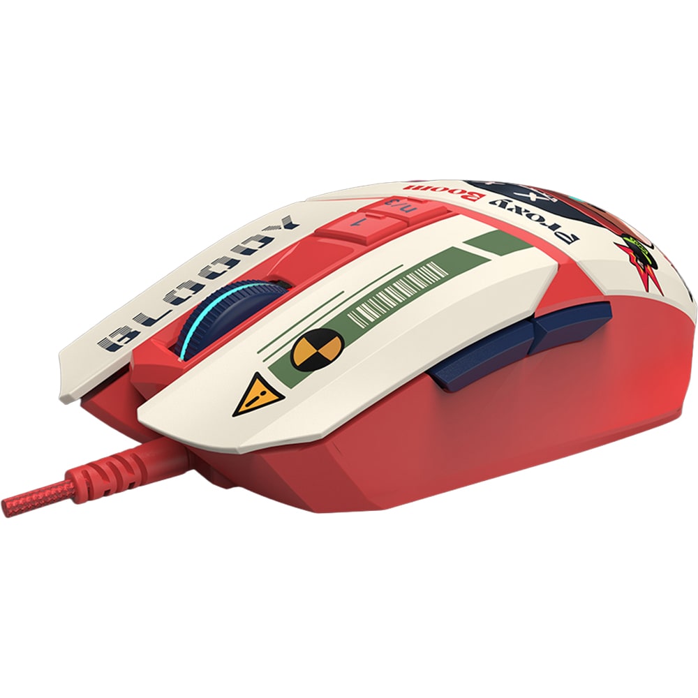 Mouse Gaming A4TECH W63 Max Proxy Bloom, 12000 dpi, multicolor