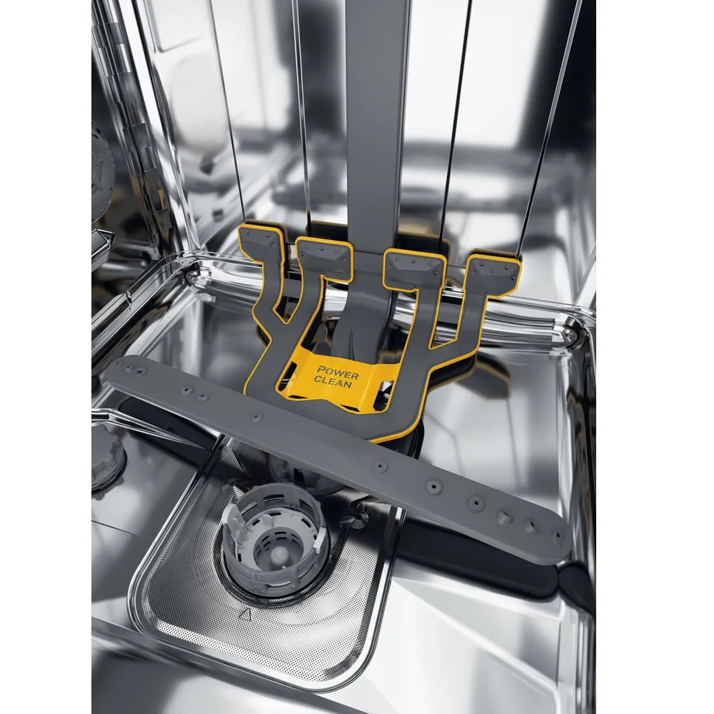 Masina de spalat vase independenta WHIRLPOOL W8F HS61X, 6th Sense, 15 seturi, 8 programe, 60 cm, Clasa A, inox