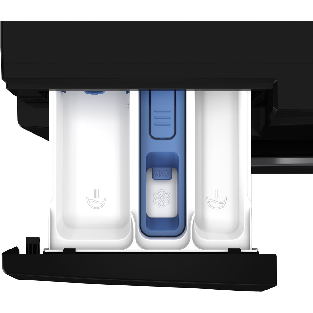 Masina de spalat rufe frontala WHIRLPOOL WAM 09BBC EE, 6th Sense, 10 kg, 1400rpm, Clasa A, Wi-Fi, negru