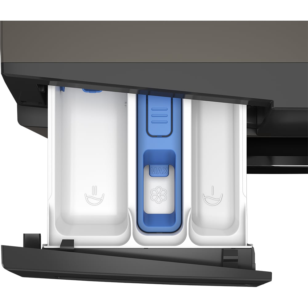 Masina de spalat rufe frontala slim WHIRLPOOL WAM 86GBC EE, Steam, 8 kg, 1400rpm, Clasa A, Wi-Fi, antracit