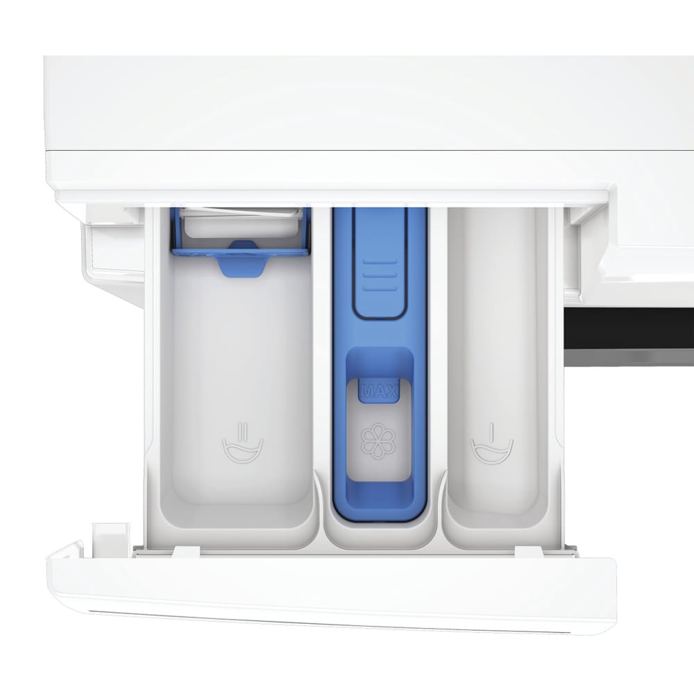 Masina de spalat rufe frontala WHIRLPOOL WAM 87WB EE, Home Whiz, 6th Sense, 8 kg, 1400rpm, Clasa A, alb
