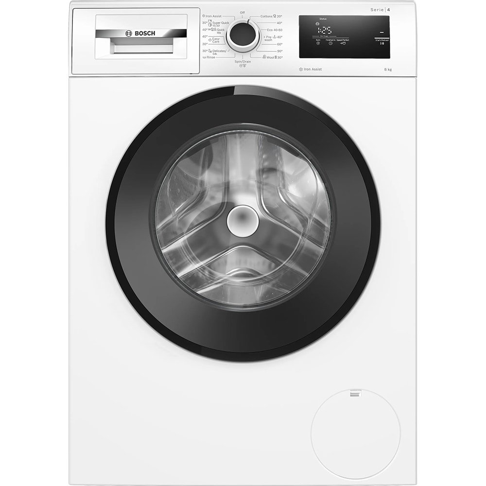 Masina de spalat rufe frontala BOSCH WAN2806BBY, 8 kg, 1400rpm, Clasa A, alb