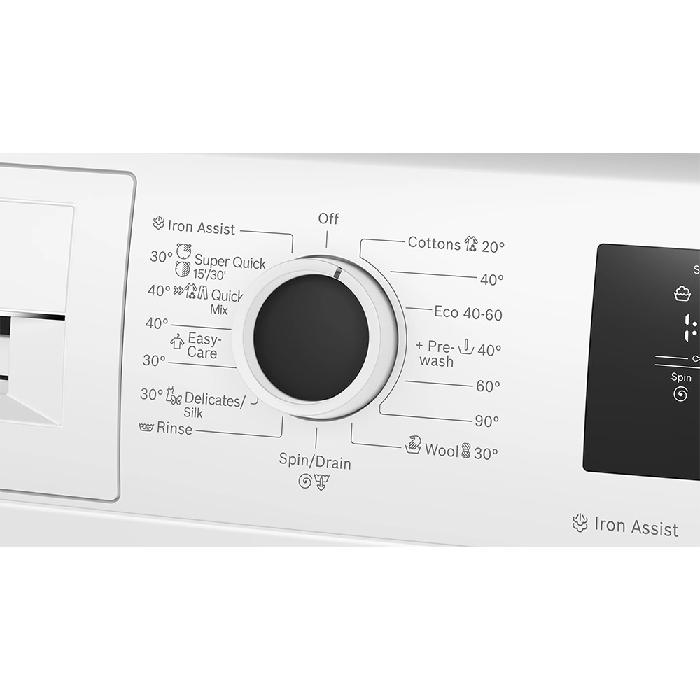 Masina de spalat rufe frontala BOSCH WAN2806BBY, 8 kg, 1400rpm, Clasa A, alb