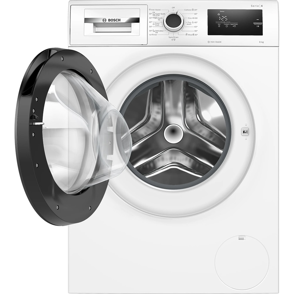 Masina de spalat rufe frontala BOSCH WAN2806BBY, 8 kg, 1400rpm, Clasa A, alb