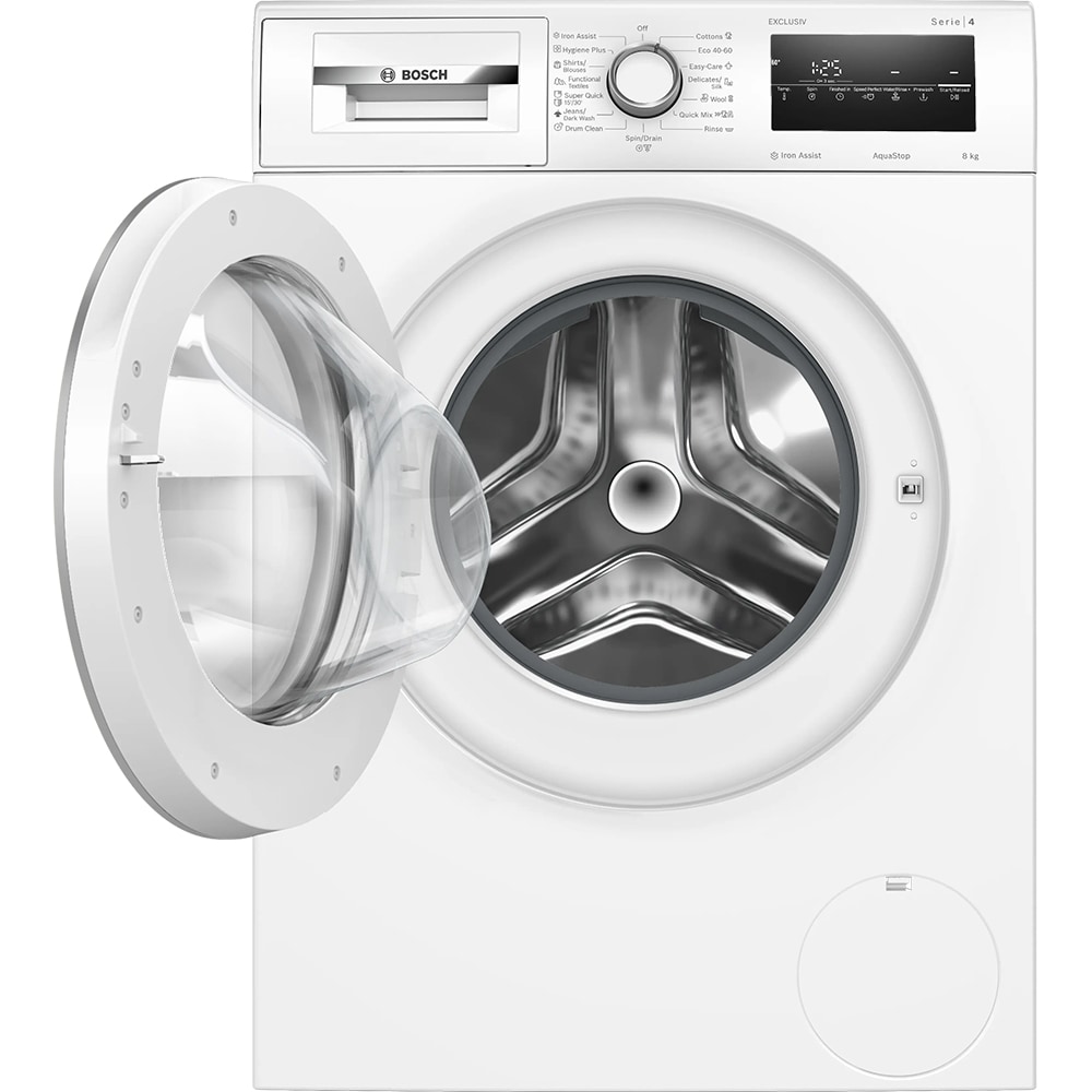 Masina de spalat rufe frontala BOSCH WAN2829NBY, 8 kg, 1400rpm, Clasa A, alb