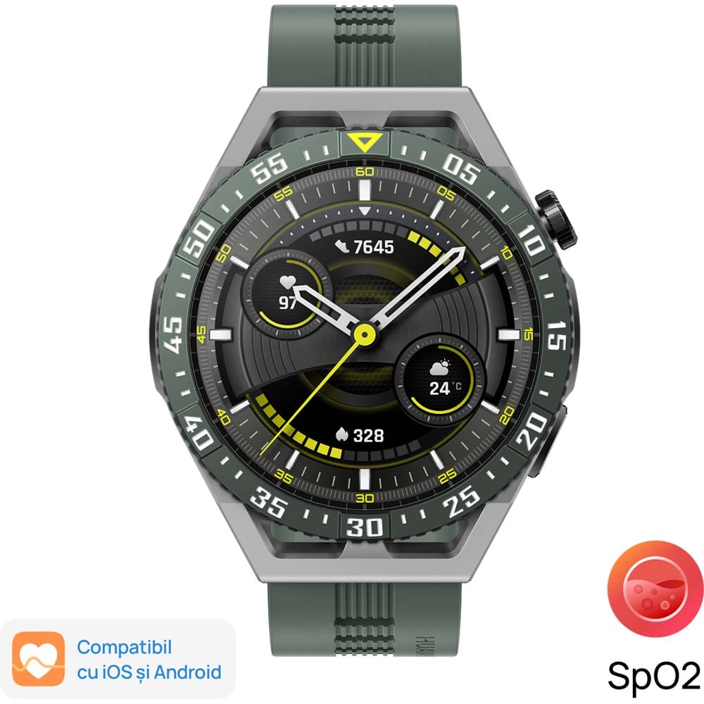 Smartwatch HUAWEI Watch GT 3 SE, Android/iOS, Wilderness Green