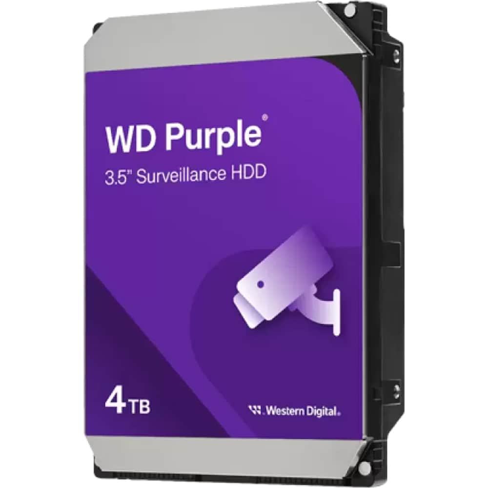 Hard Disk WD Purple Surveillance, 4TB, 5400 RPM, SATA3, 128MB, WD44PURZ