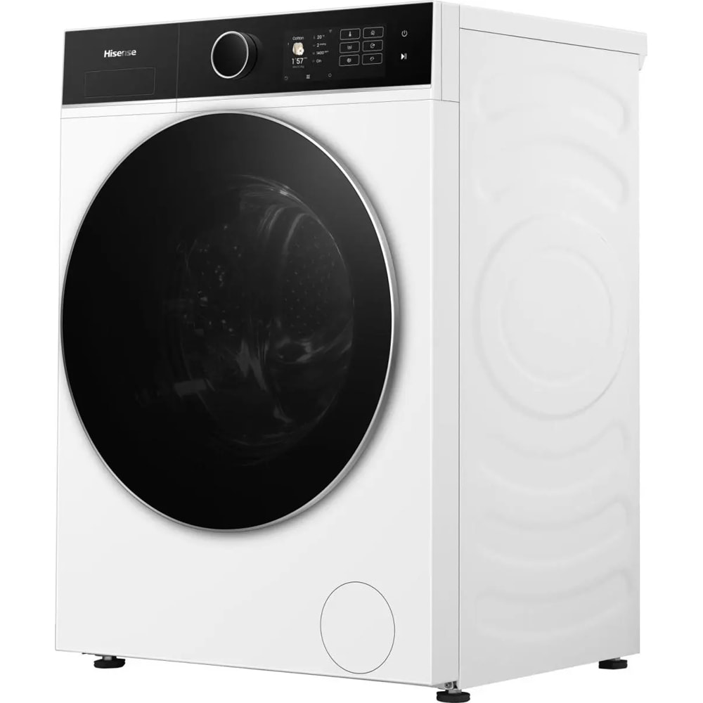 Masina de spalat rufe frontala cu uscator HISENSE WD5I1045BWQ, Steam, 10.5/6 kg, 1400rpm, Clasa A/D, Wi-Fi, alb