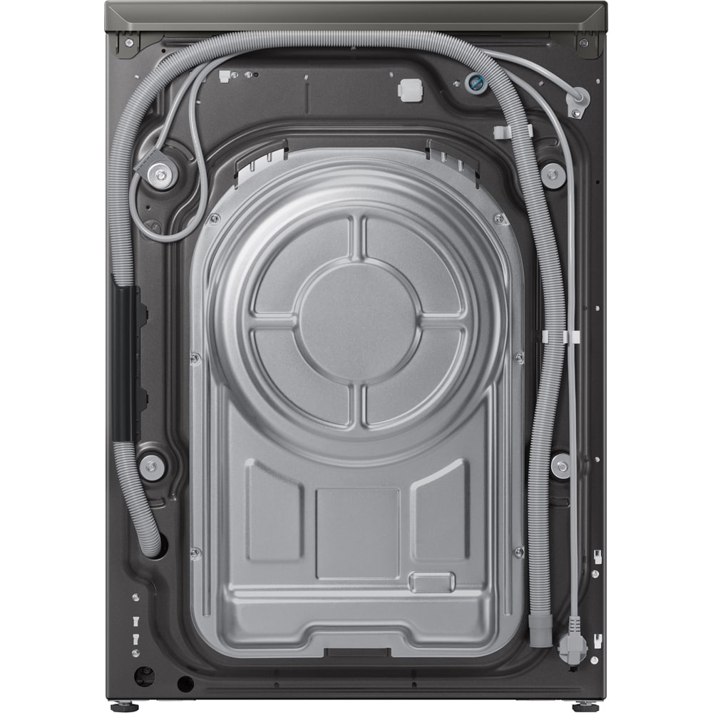 Masina de spalat rufe frontala cu uscator SAMSUNG WD90HG5U34BXLE, AI EcoBubble, 9/6 kg, 1400rpm, Clasa A/D, argintiu