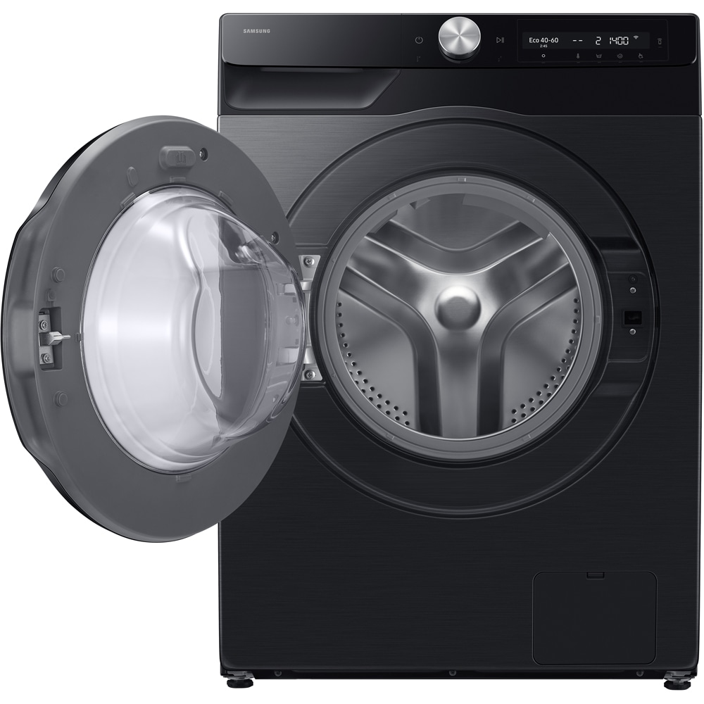 Masina de spalat rufe frontala cu uscator SAMSUNG WD90HG6U94BBU4, AI Control, AI EcoBubble, 9/6 kg, 1400rpm, Clasa A/D, negru