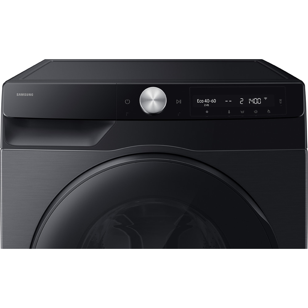 Masina de spalat rufe frontala cu uscator SAMSUNG WD90HG6U94BBU4, AI Control, AI EcoBubble, 9/6 kg, 1400rpm, Clasa A/D, negru