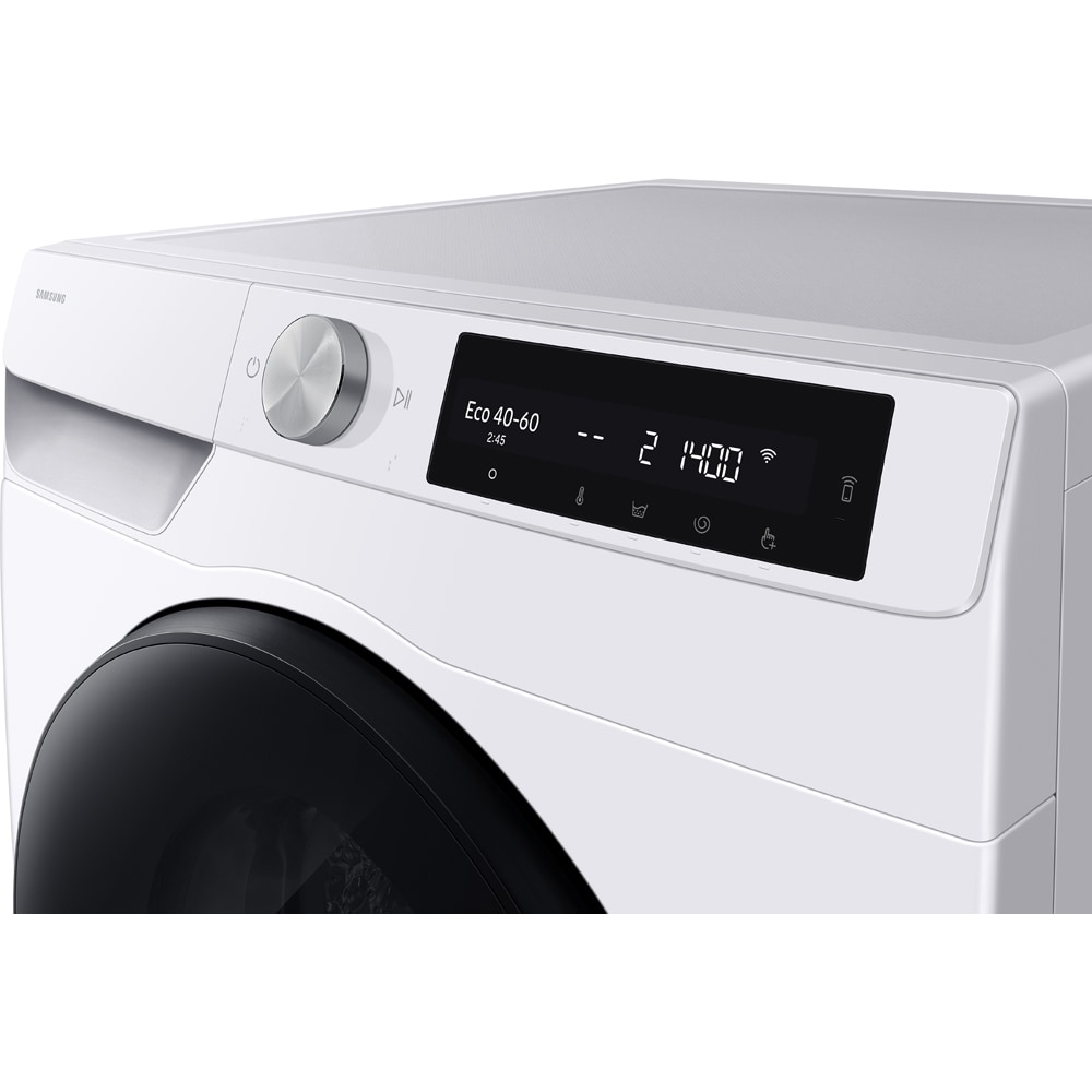Masina de spalat rufe frontala cu uscator SAMSUNG WD90HG6U94BEU4, AI Control, AI EcoBubble, 9/6 kg, 1400rpm, Clasa A/D, alb