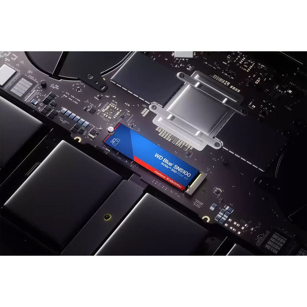 Solid-State Drive (SSD) WESTERN DIGITAL Blue SN5100, 500GB, PCIe Gen 4, M.2 PCIe, WDS500G5B0E