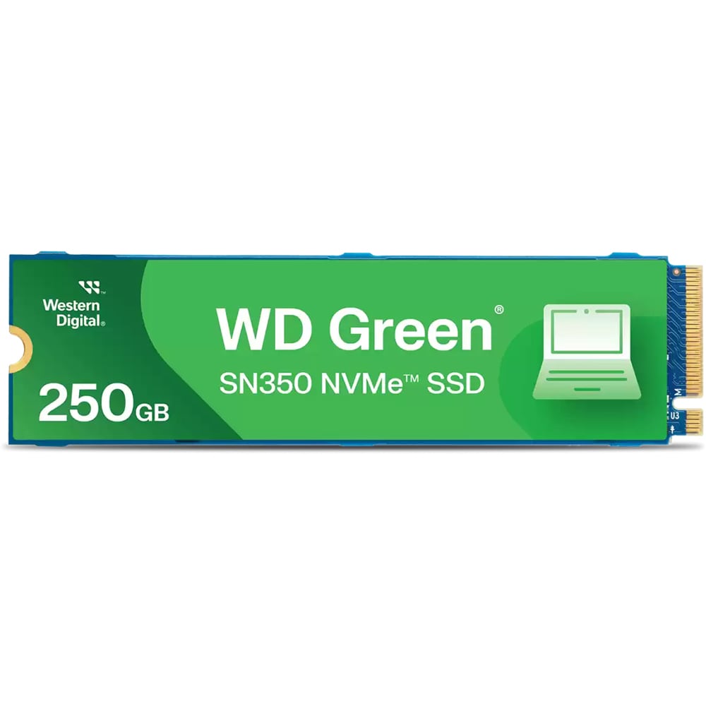 Solid-State Drive (SSD) WESTERN DIGITAL Green SN350, 250GB, PCI Express 3.0 x4, M.2, WDS250G2G0C