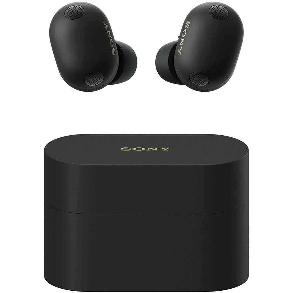 Casti SONY WF-1000XM6B, True Wireless, Bluetooth, In-ear, Microfon, Noise Cancelling, negru